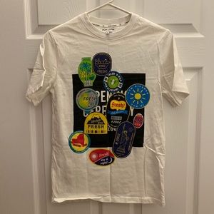 Opening Ceremony white graphic T-shirt